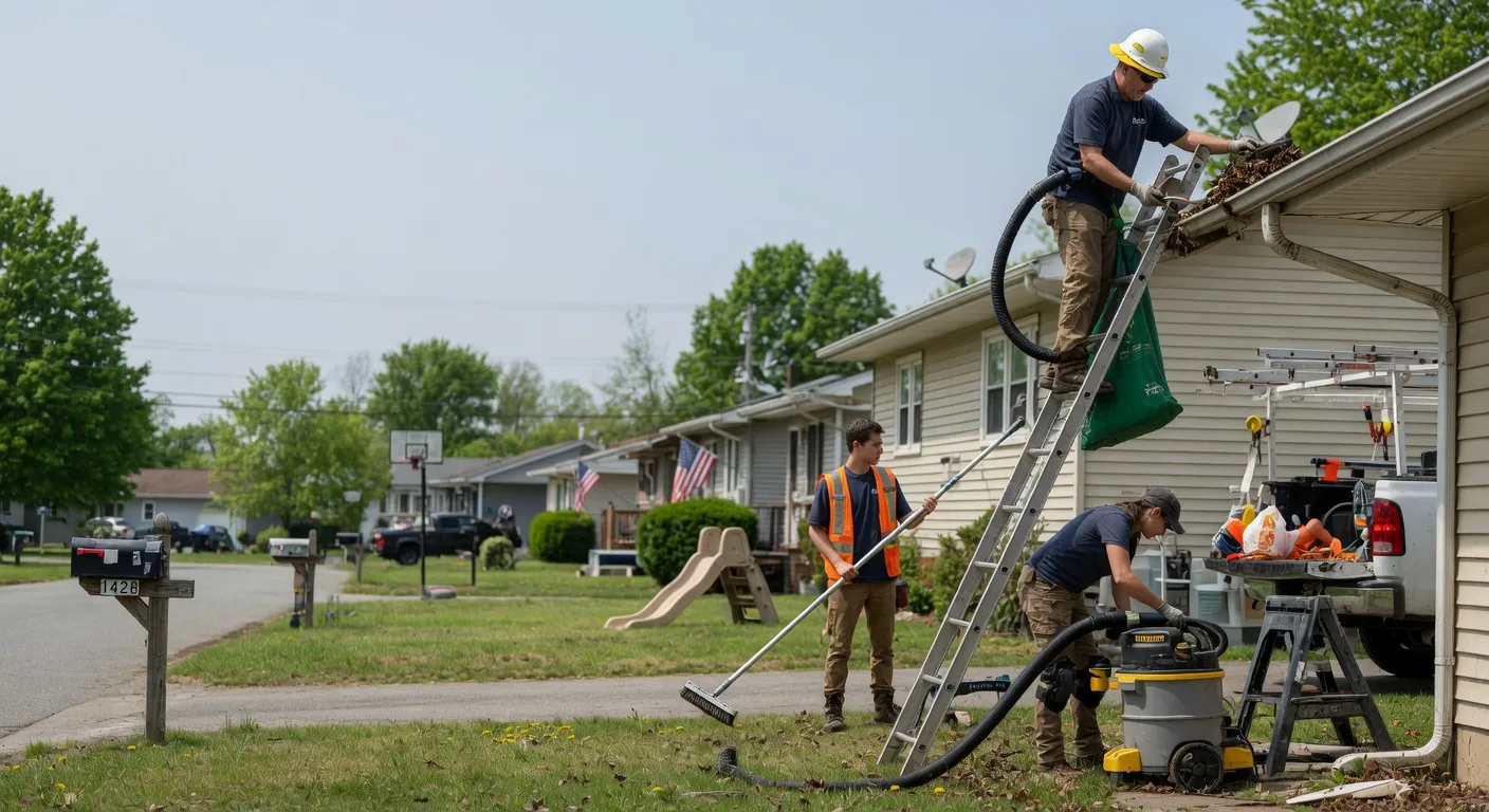 Gutter Installation in Harveyville, KS near me